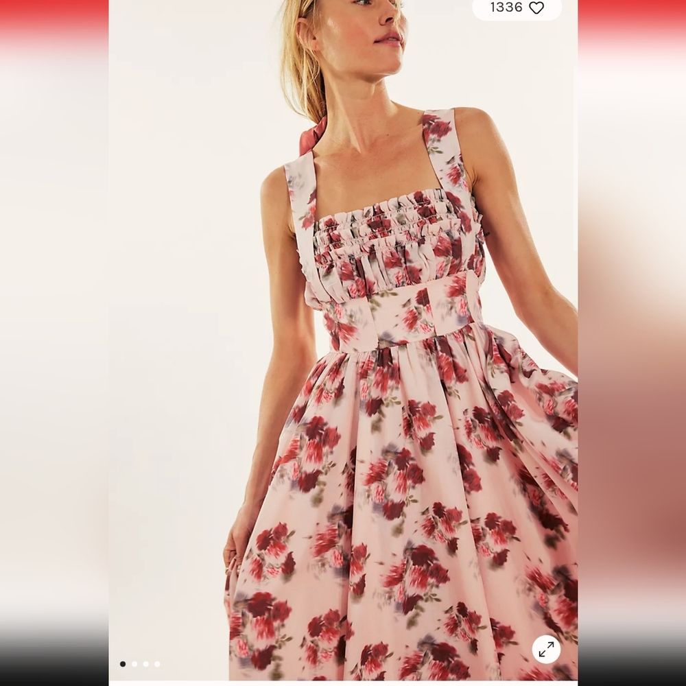 NWT Free People Maison Amory The Grace Blvd Floral Dress